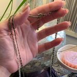 Beautiful Double chain real natural stone Necklace Green Photo 7