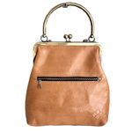 Patricia Nash Tan ‘Novella’ Rose Tooled Leather Frame Convertible Bag in “Tiger” Photo 2