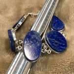 Sterling Silver Southwestern Lapis Lazuli Bracelet Photo 14