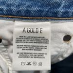 AGOLDE Jeans Womens 23 Blue 90s Loose Fit Distressed Button Fly Organic Cotton Photo 3