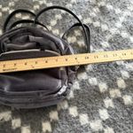 Velvet Mini Backpack Womens Small Gray Black Convertible Straps Purse Bag Casual Photo 8