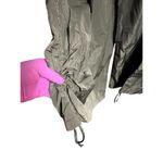 Bryn Walker Pants Womens 3X Green Elastic Waist Capri Drawstring Wide Leg Photo 2