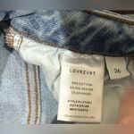 Lovervet by Vervet Kick Flare Distressed Light Blue Women's Jeans 26 Photo 4