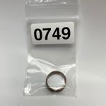 Vintage Copper Ring Aztec Tribal Pattern Band Ring Women's Old Money Brown Photo 5