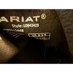 Ariat  Jolene Snip Toe Ankle Zip Western Cowboy Boots Women’s 6.5 Sedona Red NEW Photo 5