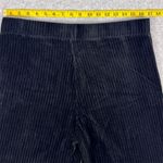 John Paul Richard Women's Black Velour Pants Large Wide Leg Side Button Detail Photo 11