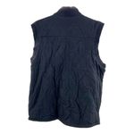 Gear for Sports  cotton reversible quilted black vest L gold zipper outdoor layer Photo 3