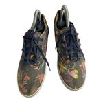 Vans  Floral Print Lace Up Sneakers Women’s Size 8 Off The Wall Photo 1