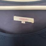 Nevenka Dress Navy Blue Embroidered Shift Crescent Moon Size 8 Photo 3