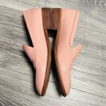 Madewell  Pink Leather Slip On The Frances Loafer Women's Size 7 Photo 9