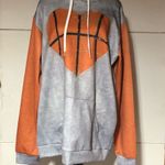 Heart shaped basket ball on a hoodie. Women’s XL Photo 3