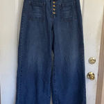 SheIn Size 31  Dark Wash High Waist Baggy loose Wide Leg Jeans Photo 0