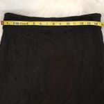 Sunny Leigh black lace pencil skirt Women’s size 4 knee length Photo 6