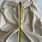 H&M Off White Distressed Straight Leg Jeans Photo 6