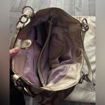 Coach  Signature Canvas Large Alexandra Tote Shoulder Bag Photo 11