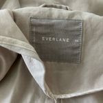 Everlane  The Drape Trench Double Breasted Coat In Sandstone Tan Beige Size XS Photo 4