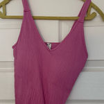 Wishlist Pink Padded Bralette Tank Top Size M/L Gently Worn Photo 0