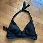 black bikini tie top, women’s size small! Photo 0