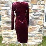 Michael Kors Crushed Velvet Cordovan Slim Fit Crewneck long Photo 8