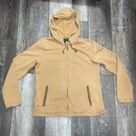 Ralph Lauren Lauren  Tan Zipper Hoodie Size Medium Photo 6