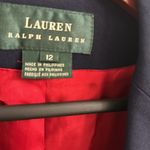Lauren Ralph Lauren vintage navy and red blazer sz 12 Photo 4