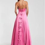 Mac Duggal Mac Duggel Pink Strapless Satin Ballgown With Bow Details Size 0 (XS) NWOT Photo 3
