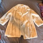 Vintage Fur Coat Yellow Photo 1