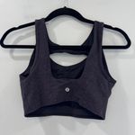 Lululemon Everlux Cut-Out Train Bra Crunch Black 6 Photo 7