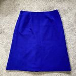 Jones Studio Separates Royal Blue Career Business Mini Skirt | Size 6 Photo 6