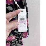 Siena Embroidered Floral Dress Mesh Sleeves Bodycon Size 6 MSRP $138 Homecoming Photo 3