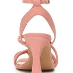 Vince Camuto  Rosaly Leather Open Toe Strappy Sandal in Light Pink Size 6 NEW Photo 3
