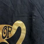 Disney π Black Hocus Pocus Jacket Metallic Gold "Lit the Black Flame Candle" Photo 6