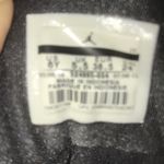 Jordan AIR high top cool gray flights lace up safety straps vintage EUC size 6 Photo 7