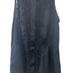 Hinge  black lace tank top so cute women’s small Photo 0