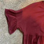 ASOS Design Curve super oversized frill sleeve smock dress. Size small Photo 3