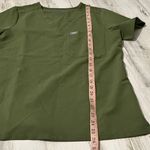 FIGS  Olive Green Women's Scrub  Top Photo 7