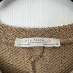 ZARA Trafaluc Pearl Epaulette Sweater - Size M Photo 3