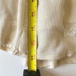 Free People  Jasmine Embroidere Floral Mini Dress Women’s Sz S Cream Bell Sleeve Photo 11