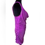 Urban Outfitters Dua Cowl Neck Purple Sequin Glitz Glam Bodycon Mini Dress Photo 4