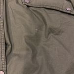 DKNY Army Green & Black Anorak Coat Jacket Photo 3