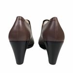 Ecco Shape 55 Plateau Stack Leather Bootie Womens Size EU 40 US 9-9.5 NEW Photo 4