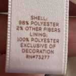 LC Lauren Conrad Lauren Conrad Dress Women's Size Medium Peach Floral Gold Cap Sleeve Photo 8