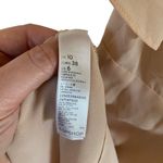 Topshop Blush pink Romper Size 6 black floral lace shoulders peek a boo back zip Photo 1