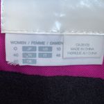 Descente  Women Pink Purple Rhinestone Ski Snowboard Jacket SZ 10 Fur Hood D29631 Photo 2