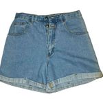 No Boundaries Vintage  High Waisted Denim Blue Jean Shorts Woman’s Size 11/12  Photo 0