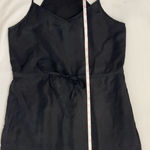 Madewell Silk Drawstring Daybreak Dress - Black - 0 Photo 9