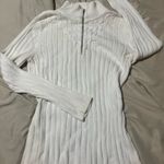 Liz Claiborne Ivory/Off white quarter zip Photo 2