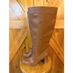 a.n.a  Ludwig Cognac Knee High Heeled Boots Women's Size 9M Photo 2