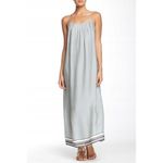 Vince  100% Silk Printed Flowy Maxi Dress Photo 2