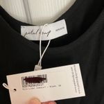 Petal and Pup Black Ayla Linen Jumpsuit Wide Leg Tie Shoulder XS Photo 5